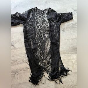 Lace cardigan